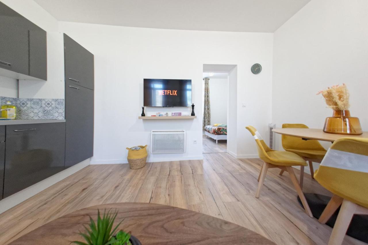 Le Cosycatala - 3 Personnes - Bureau & Wifi Apartamento Perpinhã Exterior foto